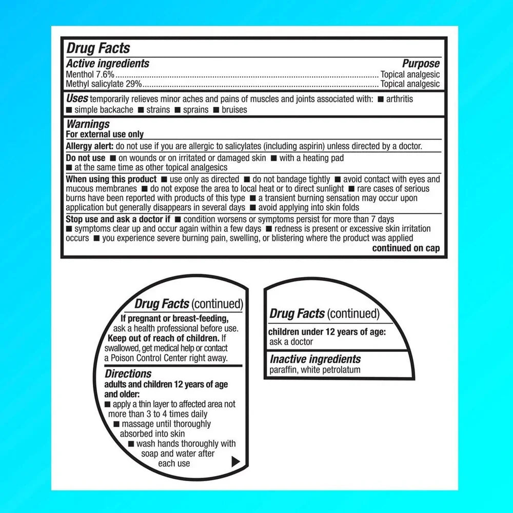 Icy Hot Extra Strength Analgesic Balm - 3.5 Oz (2 Pack) Icy Hot