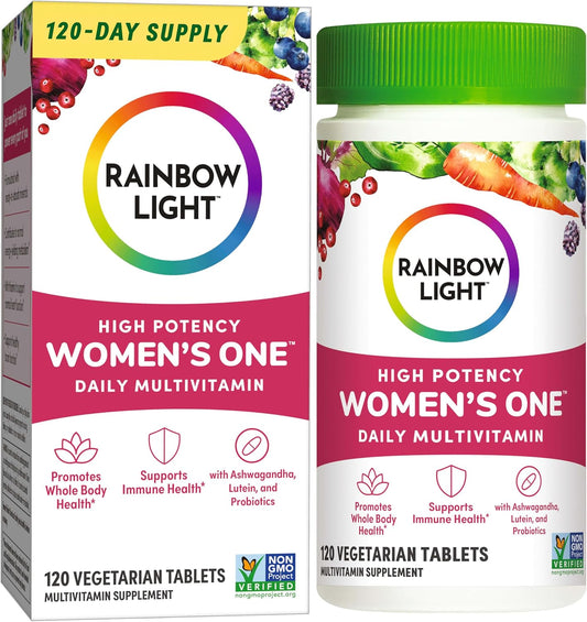 Rainbow Light High Potency Women's One Daily Multivitamin packaging