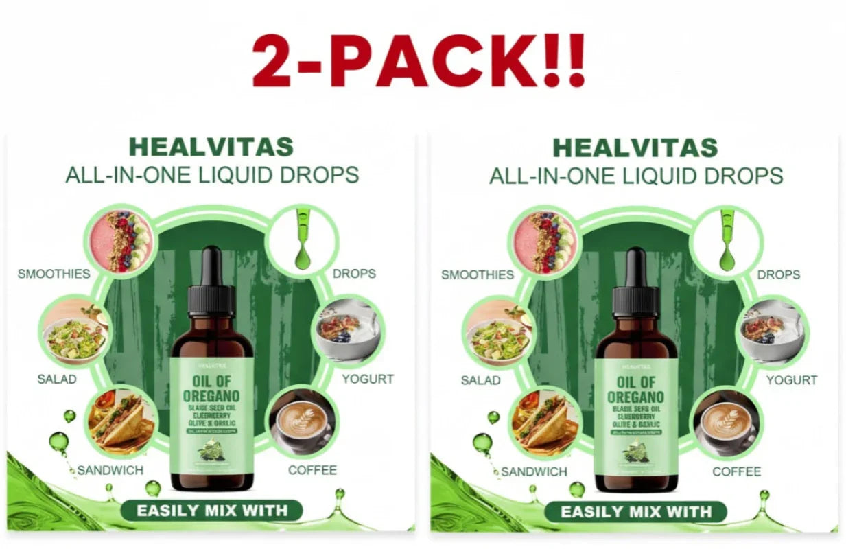 Oil of Oregano Drops – 2 Pack | Immune & Digestive Support Peaceful Pleasures
