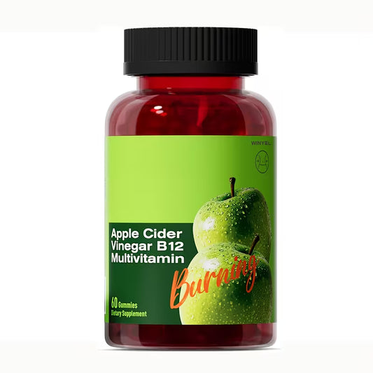 Apple Cider Vinegar Gummies with Vitamin B12 – 60 Gummies Peaceful Pleasures