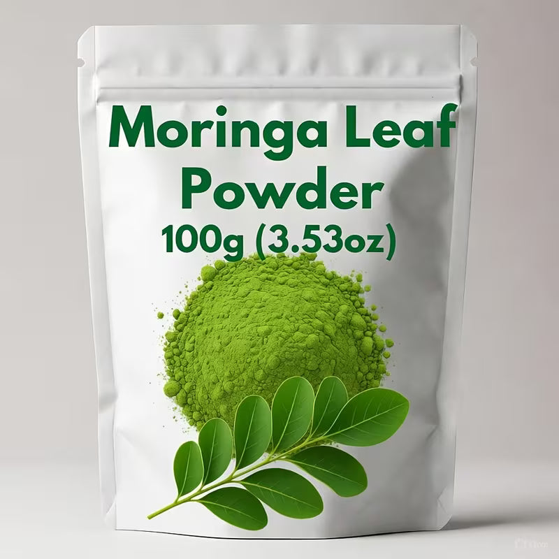 Moringa Green Powder 100G Peaceful Pleasures