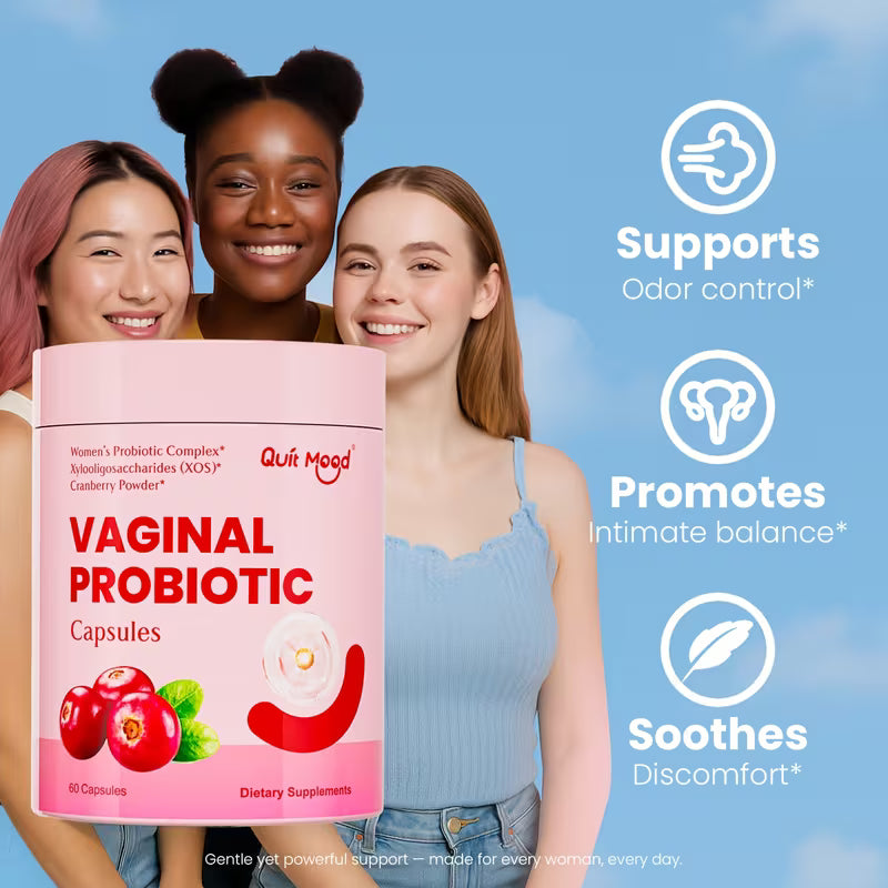 Nature Probiotics for Women's PH Health – 60 Capsules Peaceful Pleasures