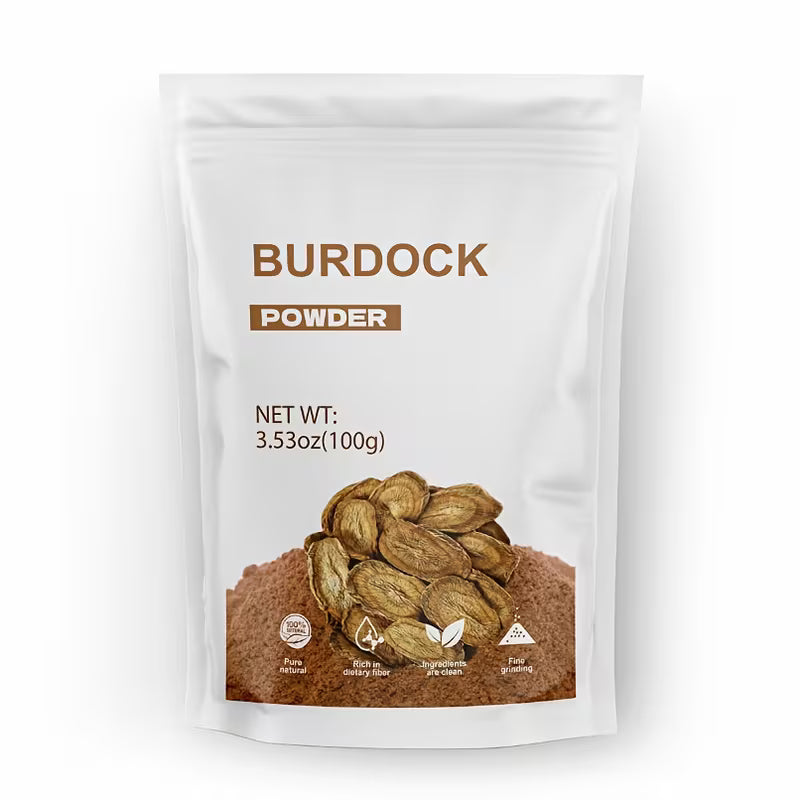 Burdock Root Extract Powder 100g – Detox & Digestive Support Peaceful Pleasures