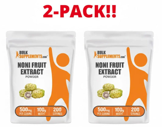 BulkSupplements Noni Fruit Extract Powder - 2 Pack Peaceful Pleasures