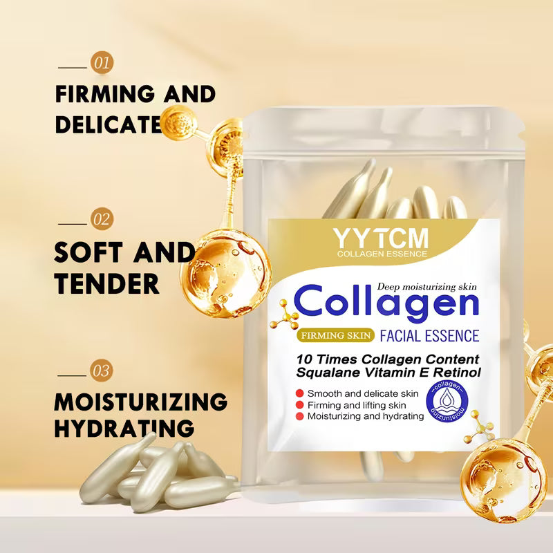 Collagen Firming Capsule Essence for Smooth Skin Skin Care Peaceful Pleasures