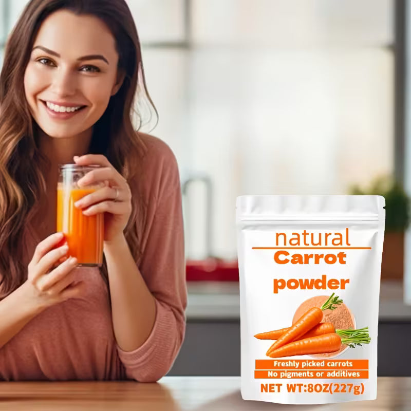 Carrot Powder Superfood Supplement | 227g | Gluten-Free Peaceful Pleasures