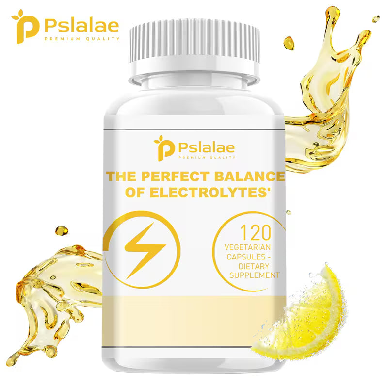 Electrolyte Balance Supplement with Vitamin D3, B6, Calcium, Magnesium & Zinc – 120ct Peaceful Pleasures