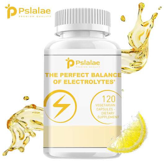 Electrolyte Balance Supplement with Vitamin D3, B6, Calcium, Magnesium & Zinc – 120ct Peaceful Pleasures