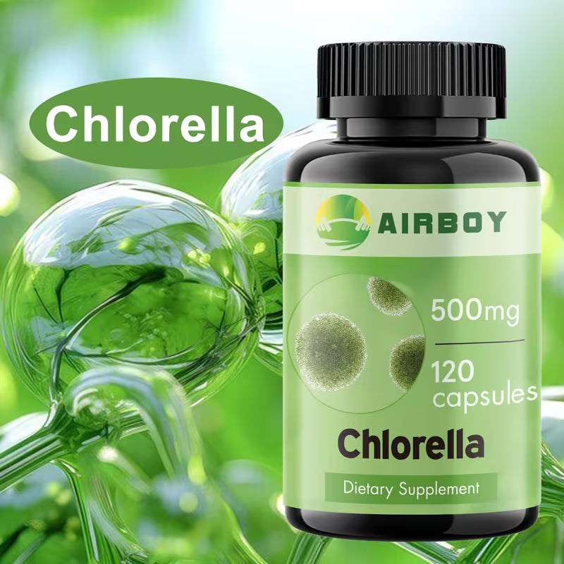 Chlorella Broken Cell Wall 120 Capsules | Peaceful Pleasures Peaceful Pleasures