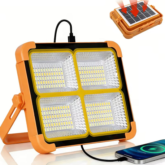 Portable Solar Camping Light – USB Rechargeable LED Peaceful Pleasures
