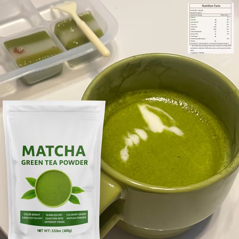 Matcha Green Tea Powder 100g – Premium Japanese Green Tea Peaceful Pleasures