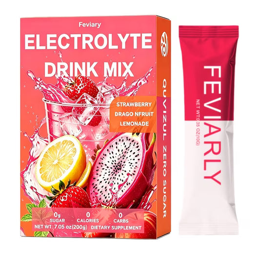Zero Sugar Mixed Flavors Electrolyte Drink with Vitamins B3/B6/B12/B5 Peaceful Pleasures