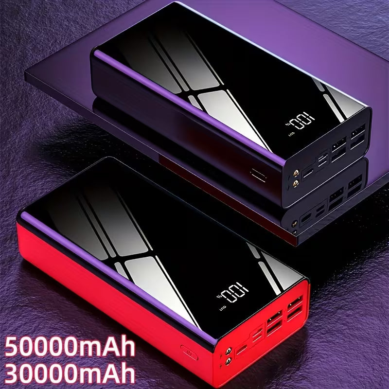 30000mAh/50000mAh Portable Power Bank – 22.5W Fast Charge Peaceful Pleasures