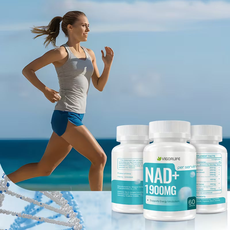VIGORLIFE High-Potency NAD+ Anti-Aging Supplement 60 Caps Peaceful Pleasures