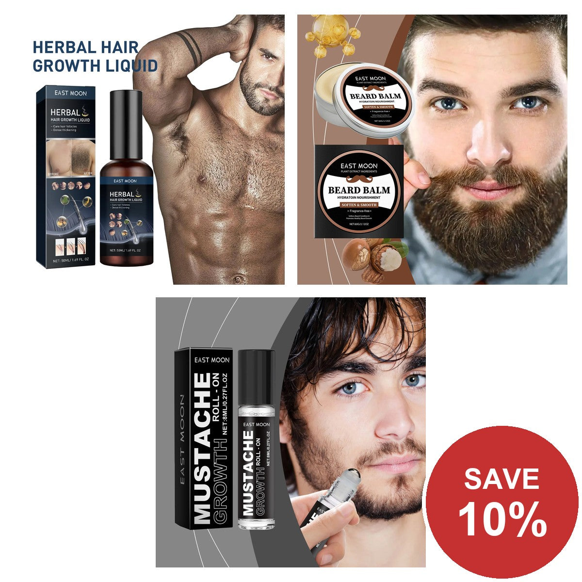 The Beard Growth Powerhouse Kit