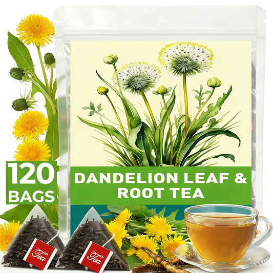 120pc Dandelion Leaf & Root Tea Bags – Caffeine Free Peaceful Pleasures