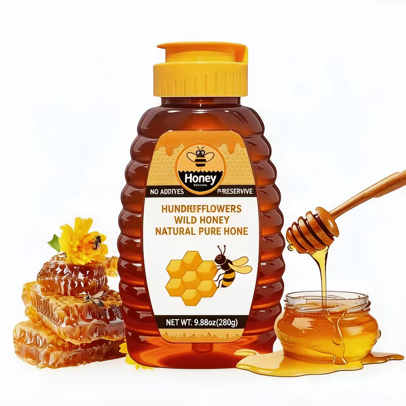 Bulk Honey – Pure, Raw & Unprocessed | 9.88oz Peaceful Pleasures