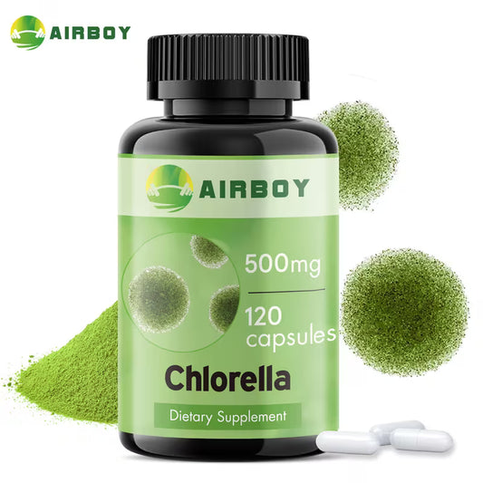 Chlorella Broken Cell Wall 120 Capsules | Peaceful Pleasures Peaceful Pleasures