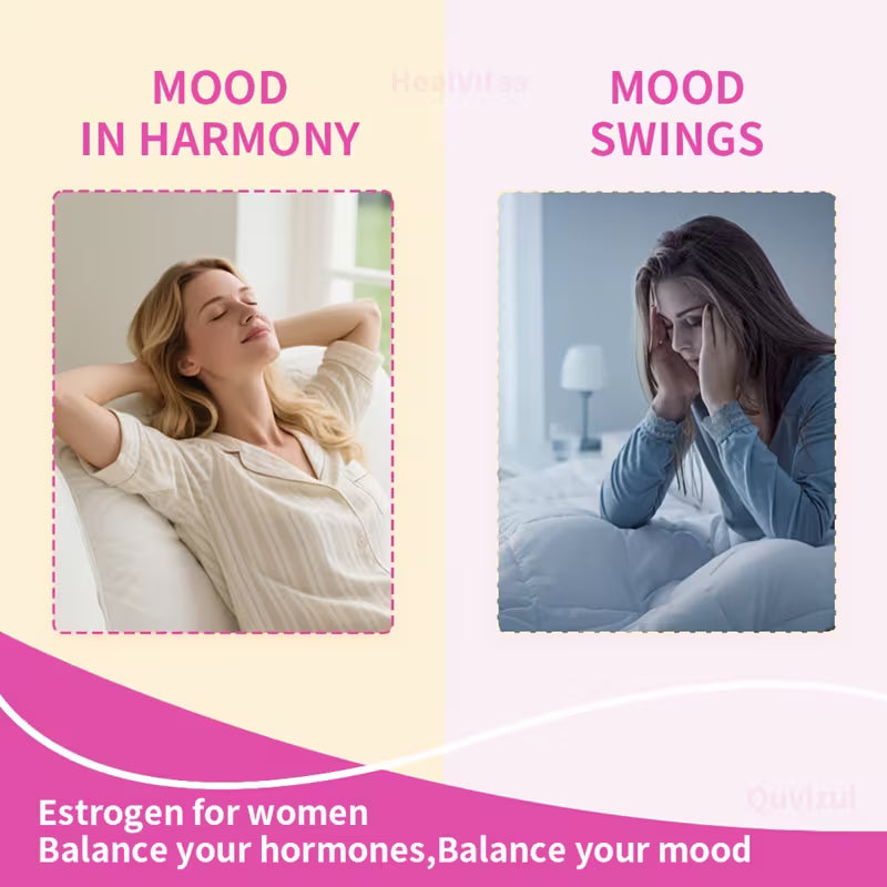 Menopause Relief Supplement – Natural Hormone Balance Formula Peaceful Pleasures