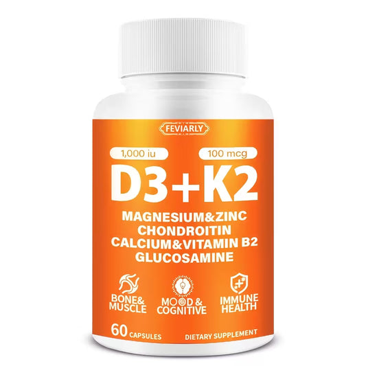 Vitamin D3 K2 Supplement Capsules Peaceful Pleasures
