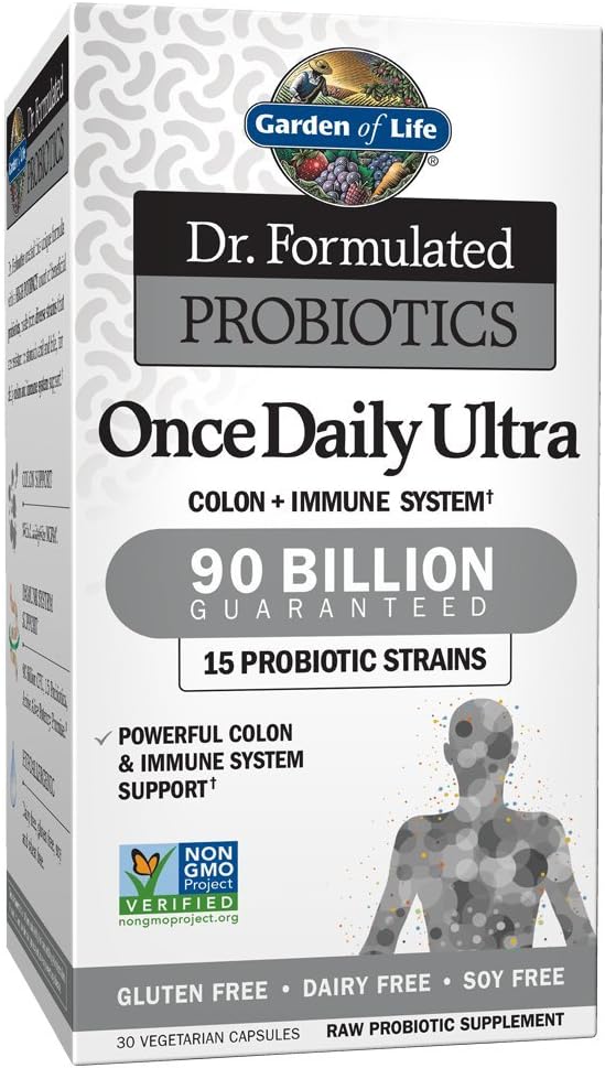 Box of Garden of Life Dr. Formulated Probiotics Once Daily Ultra supplement.