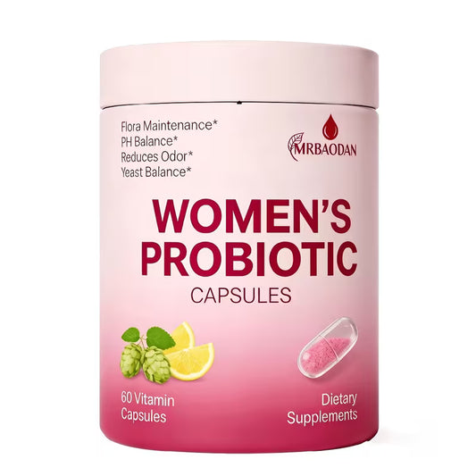 Women's Probiotic Capsules, 60 Count – Intimate Flora & Feminine Health Peaceful Pleasures