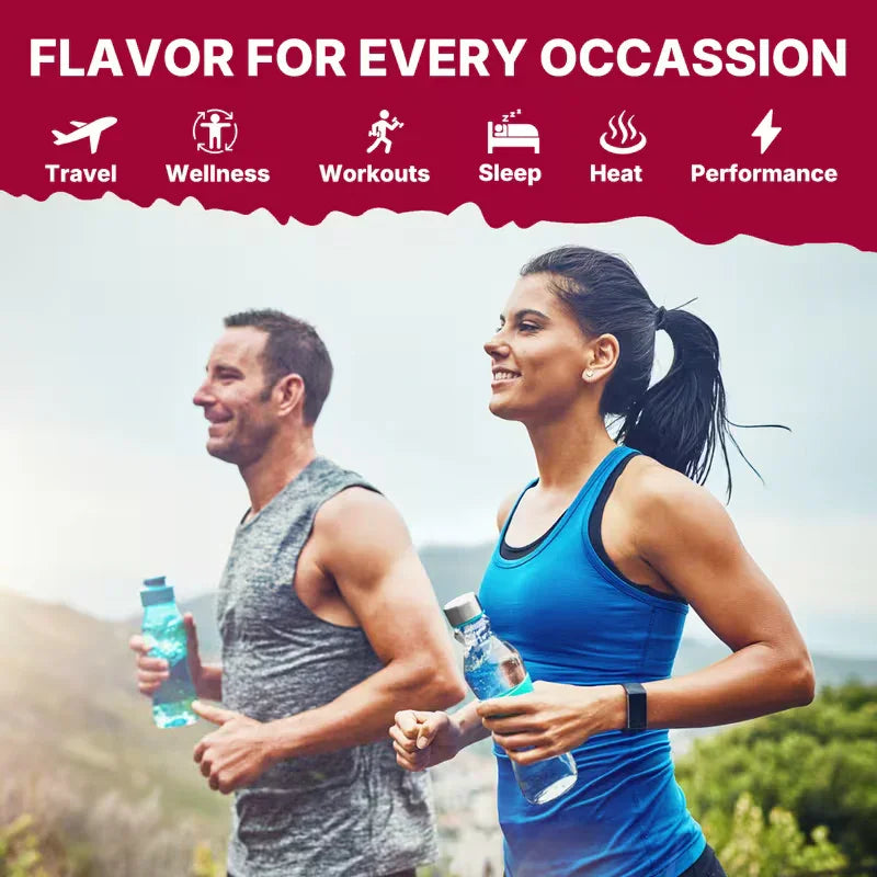 Electrolyte Powder Variety Pack – 20 Packets, 4 Flavors, 0 Calories Peaceful Pleasures