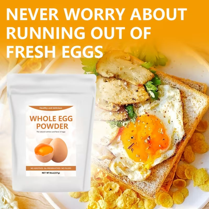 Whole Egg Powder 8oz for Baking and Cooking Food & Pantry Peaceful Pleasures
