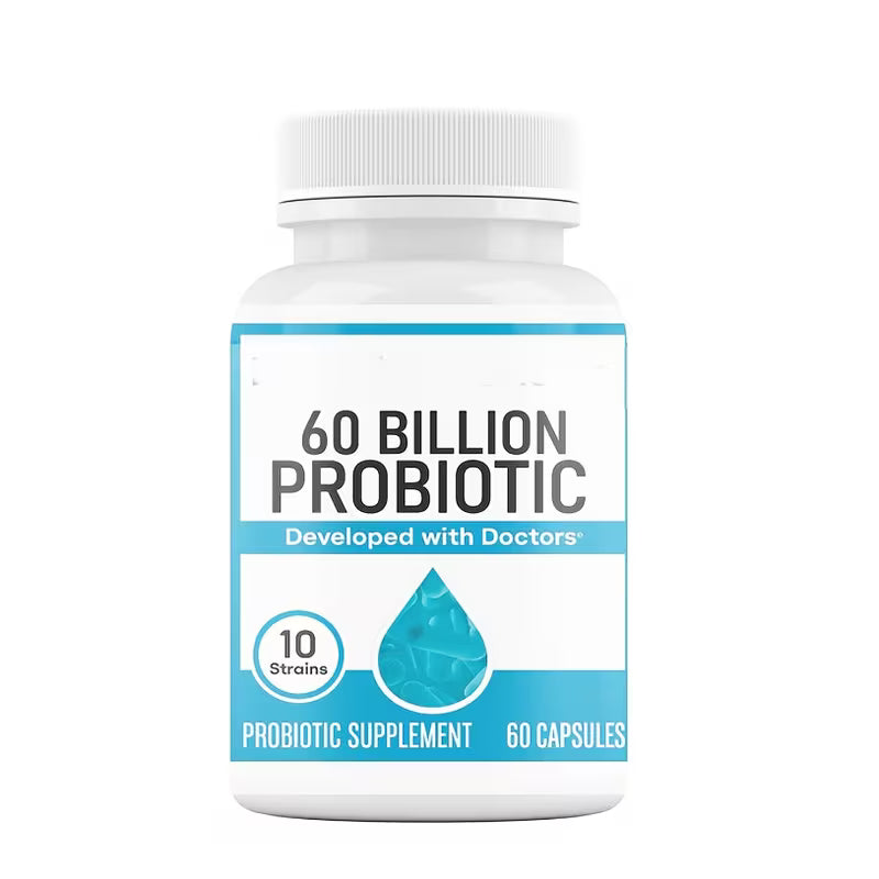 High-Potency 60 Billion Probiotic – Gut Health & Regularity Peaceful Pleasures