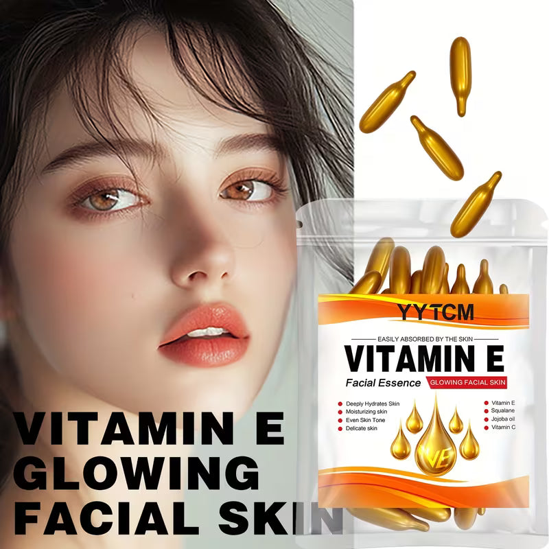 Vitamin E Deep Moisturizing Capsule Essence for Skin Skin Care Peaceful Pleasures