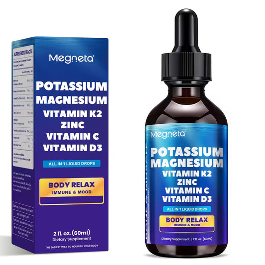 Potassium Magnesium Drops | Electrolyte & Nerve Support Peaceful Pleasures