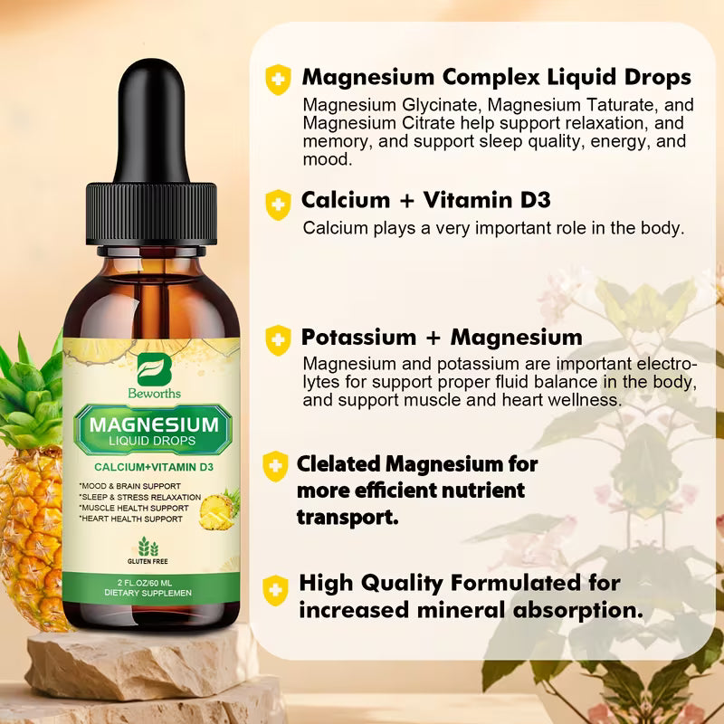 11-in-1 Magnesium Complex with Calcium, D3 & CoQ10 Peaceful Pleasures