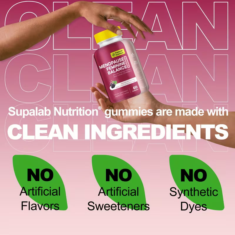 Woman Hormone & Energy Gummies | DIM, Ashwagandha & Chasteberry Peaceful Pleasures