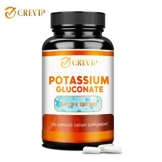 Potassium Gluconate - Heart, Nerve & Muscle Health Support | 120ct Peaceful Pleasures