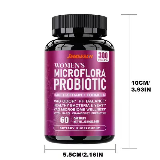 Women's Probiotic & Prebiotic Capsules – 150ct | Gut & pH Balance Peaceful Pleasures