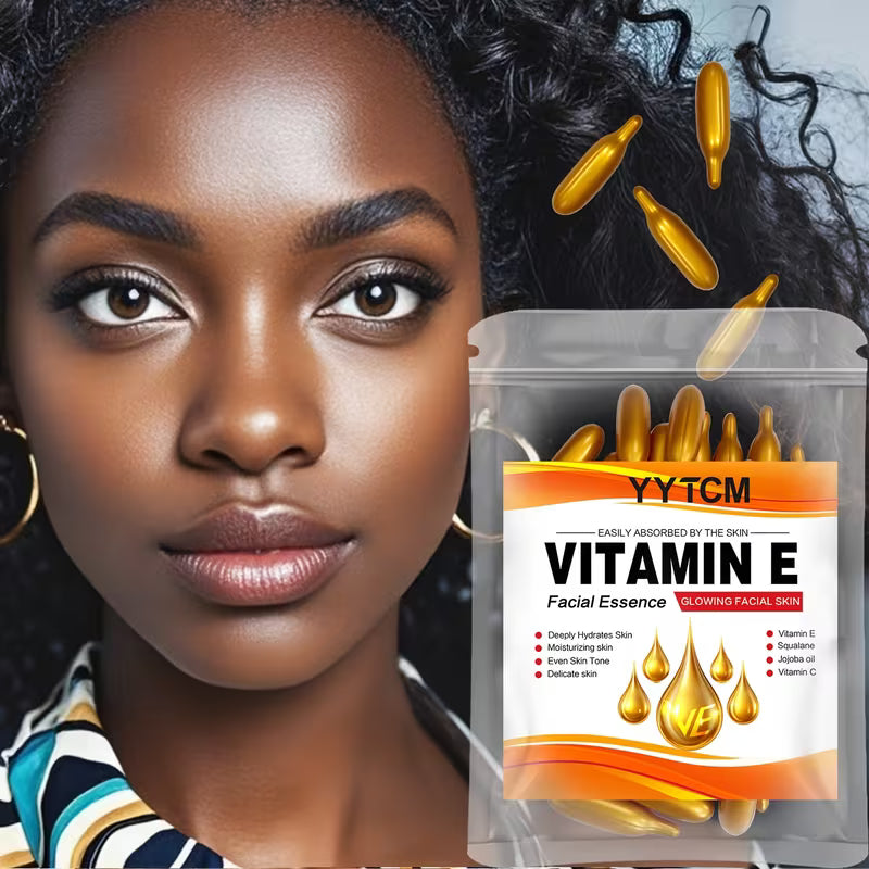 Vitamin E Deep Moisturizing Capsule Essence for Skin Skin Care Peaceful Pleasures