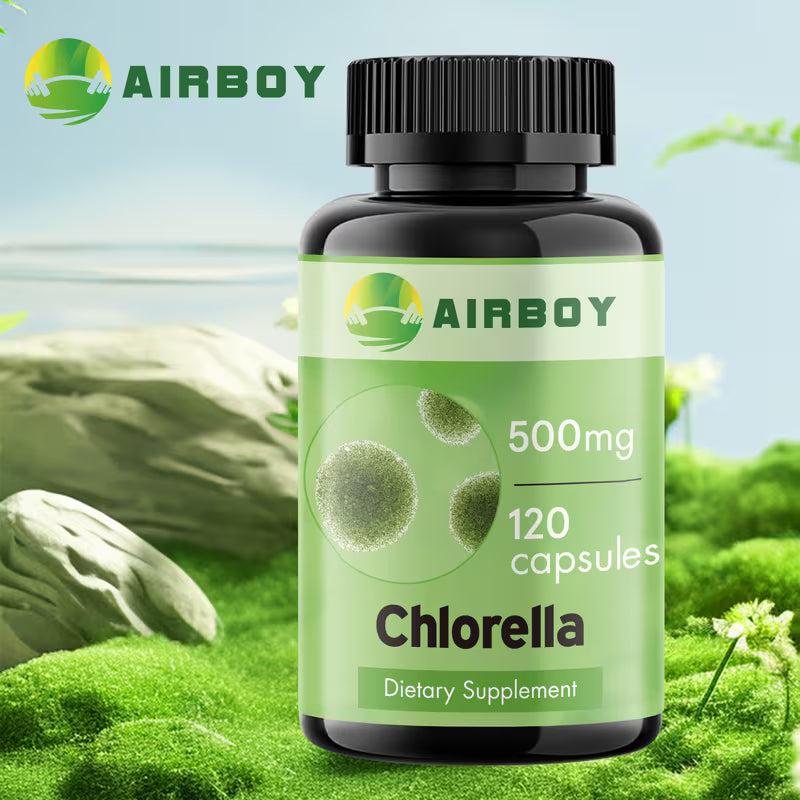 Chlorella Broken Cell Wall 120 Capsules | Peaceful Pleasures Peaceful Pleasures