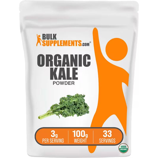 BulkSupplements Organic Kale Powder Peaceful Pleasures