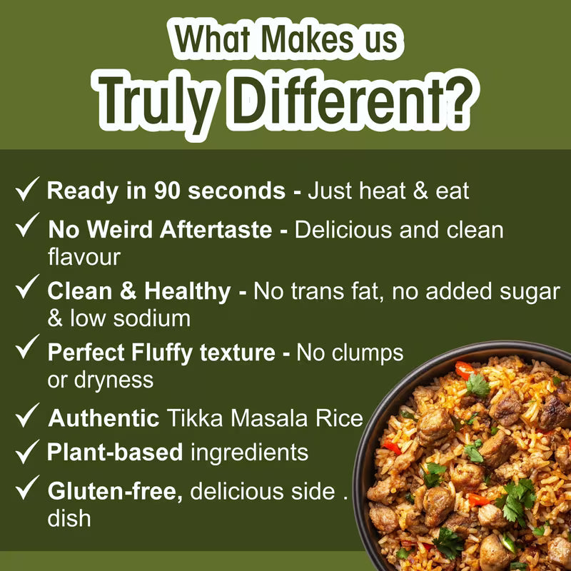 Eat Regal Tikka Masala Rice 8.8oz (Pack of 6) Peaceful Pleasures