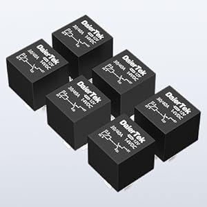 12V Pre-Wired Fuse Relay Box – 6 Relays & 11-Way ATC/ATO for Auto Car Marine Peaceful Pleasures Health and Wellness