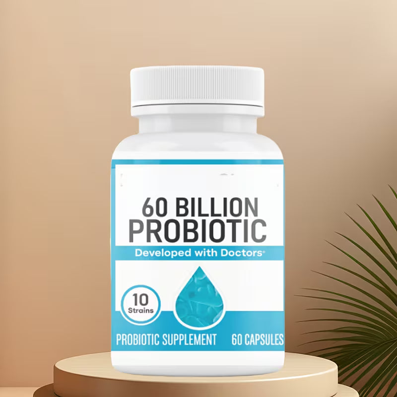 High-Potency 60 Billion Probiotic – Gut Health & Regularity Peaceful Pleasures