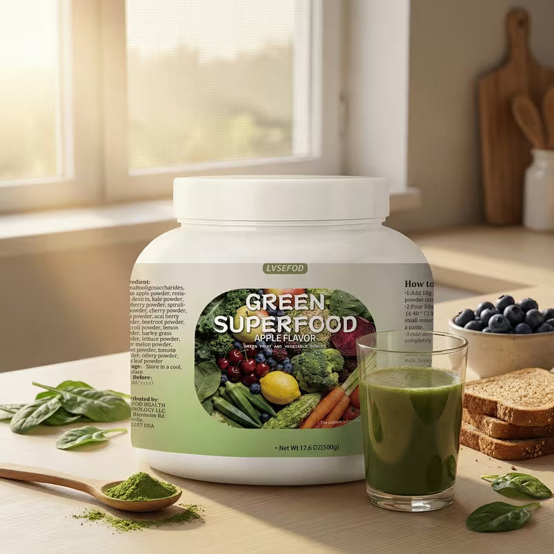 Green Superfood 17.6 oz – Natural Vegetable Powder Peaceful Pleasures