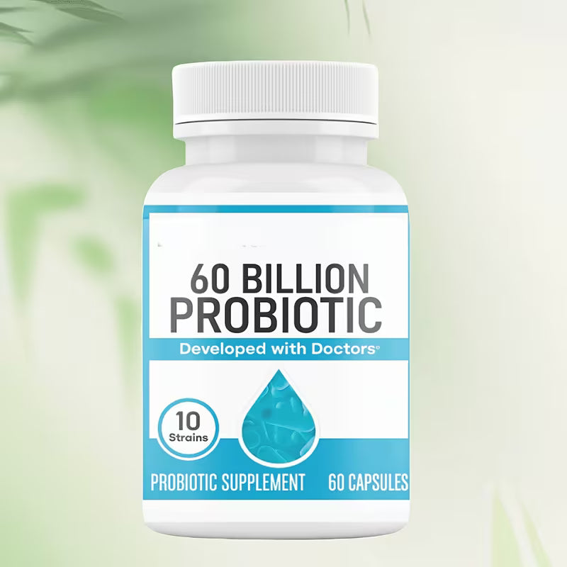 High-Potency 60 Billion Probiotic – Gut Health & Regularity Peaceful Pleasures