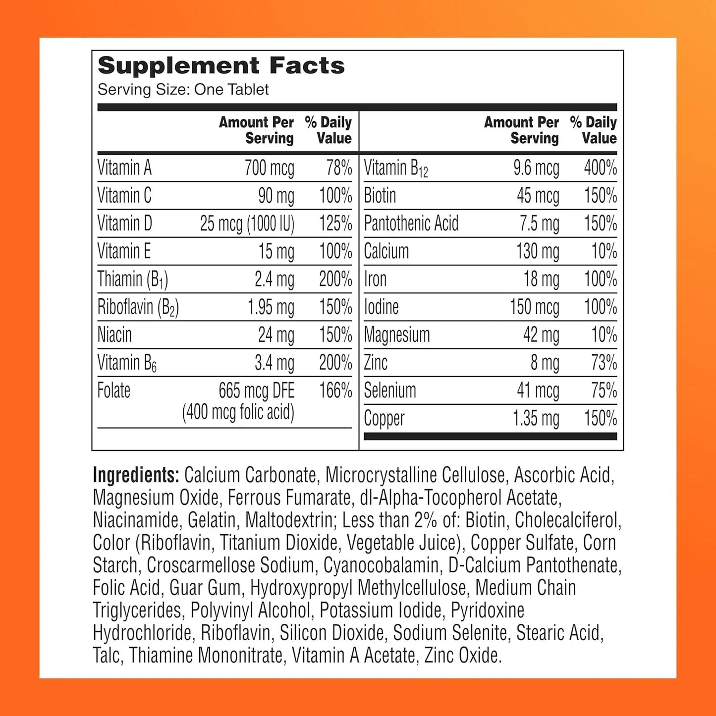 One A Day Women's Multivitamin - 200 Ct One A Day Women's Multivitamin - 200 Ct