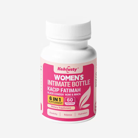 Kehlusty Women's Personal Care Capsules | 6-in-1 Supplement Peaceful Pleasures
