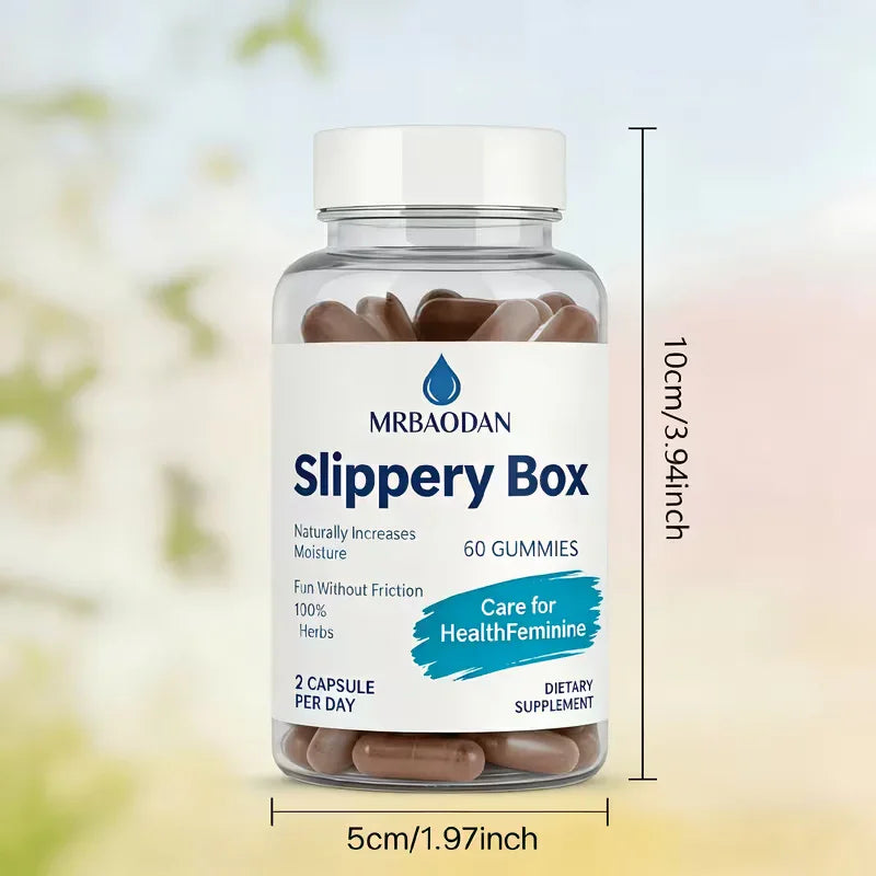 Moisturizing Feminine Care Capsules with Slippery Elm Bark Peaceful Pleasures