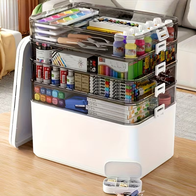 5-Tier Pill & Storage Organizer Box – Home & Travel Peaceful Pleasures