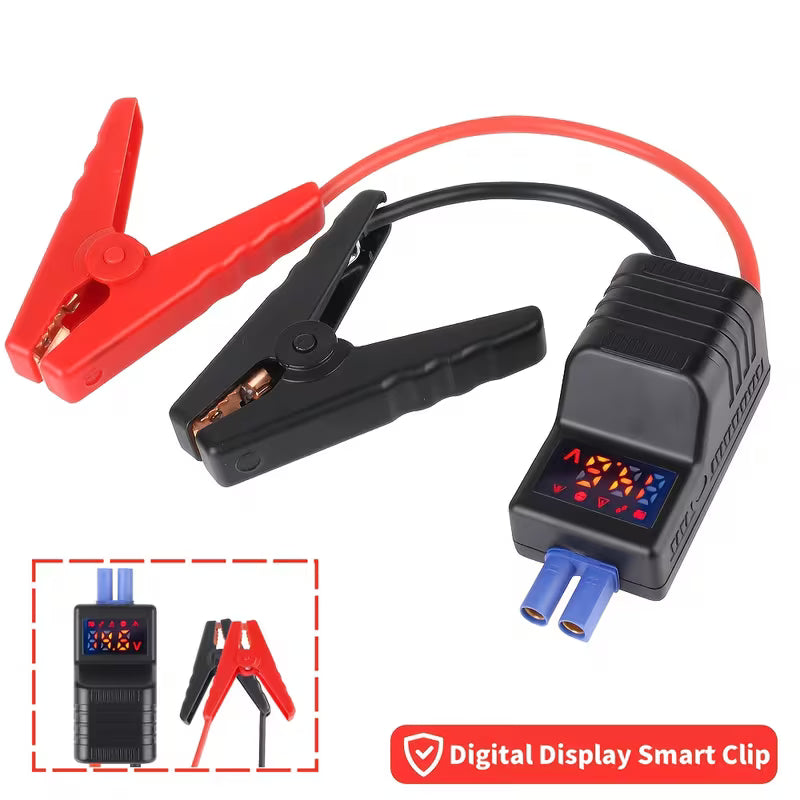 Anti Reverse 650A Jumper Cable Clip with EC5 Connector Peaceful Pleasures