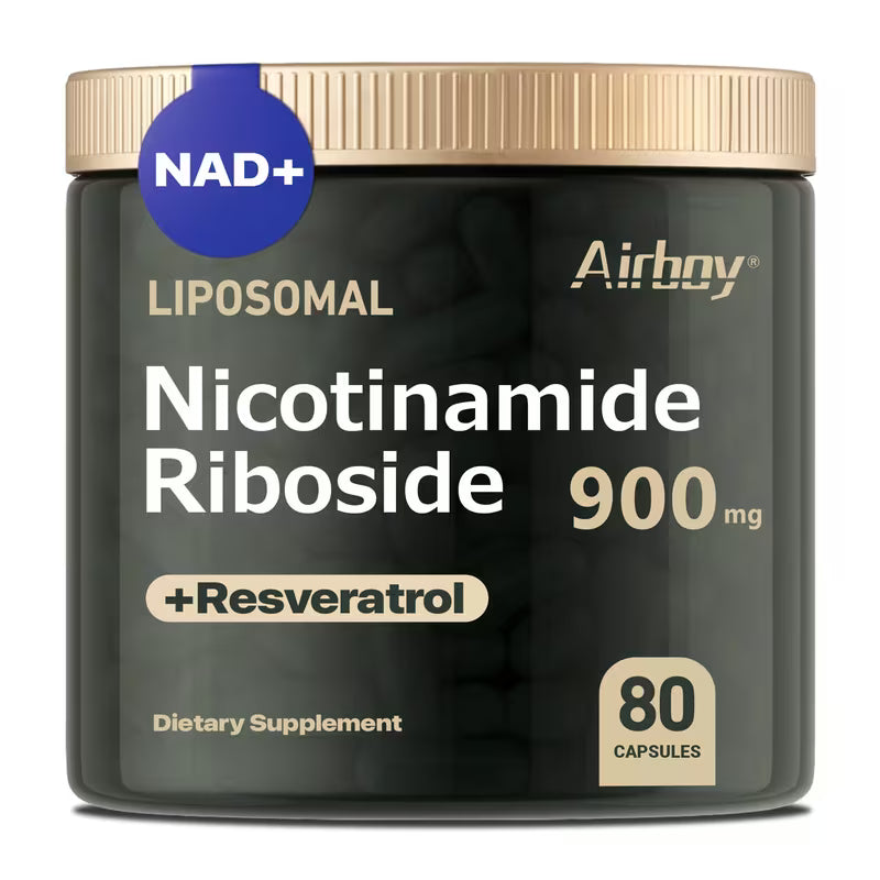 Nicotinamide Riboside with Resveratrol & Quercetin – 80 Capsules Peaceful Pleasures