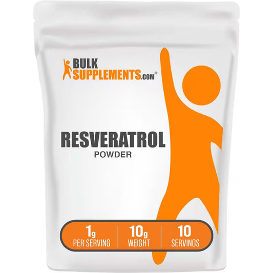 BulkSupplements Resveratrol (98% Pure) Powder Peaceful Pleasures